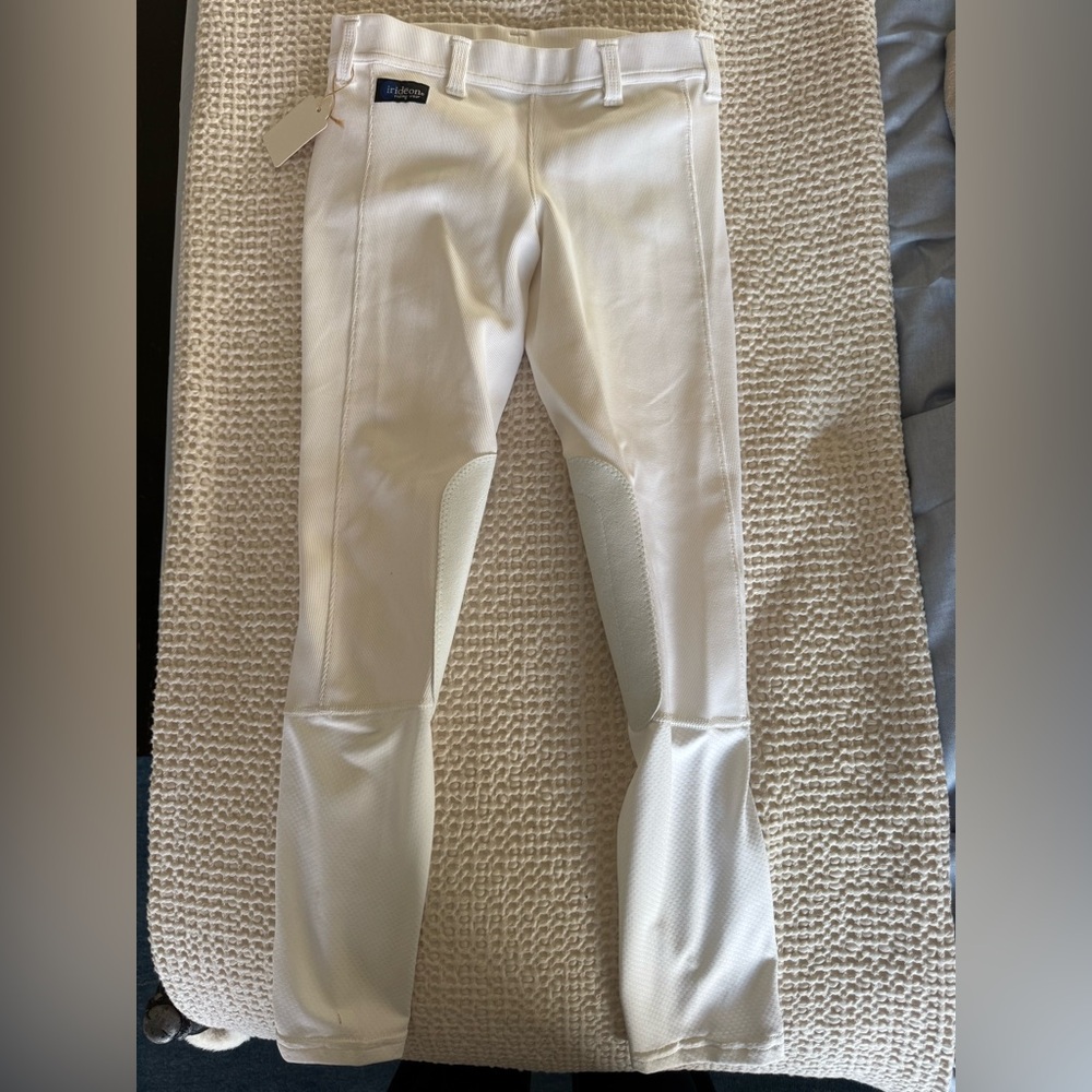 Irideon kids White Riding Breeches